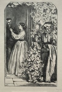 Co się stało z zabiciem bogatego wujka w Boże Narodzenie? autorstwa Charles Samuel Keene