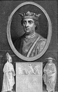 Henryk II, król Anglii, 1788. autorstwa Charles Sherwin