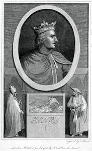 Henryk I, król Anglii, 1788. autorstwa Charles Sherwin
