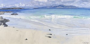 April Wave, Iona, 2013 (olej na płótnie) autorstwa Charles Simpson