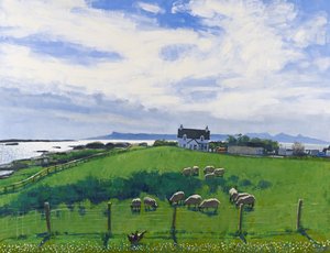 Bunacaimbe, 2012 (olej na płótnie) autorstwa Charles Simpson