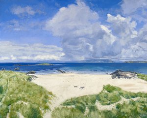 Iona North End, 2015 (olej na płótnie) autorstwa Charles Simpson