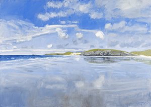 North West (Balnakeil), 2011 (olej na płótnie) autorstwa Charles Simpson