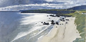 Sango Bay, 2011 (olej na płótnie) autorstwa Charles Simpson