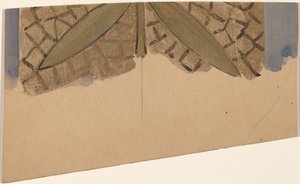Studium do projektowania obramowania [odbyt] autorstwa Charles Sprague Pearce