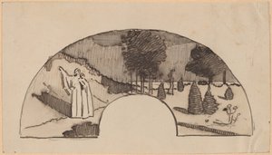 Studiuj dla Archway autorstwa Charles Sprague Pearce