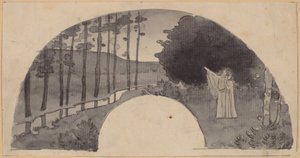 Studiuj dla Archway autorstwa Charles Sprague Pearce
