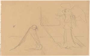 Studium postaci autorstwa Charles Sprague Pearce