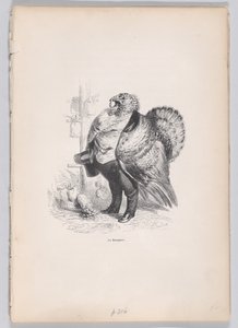 Bankier ze scen z prywatnego i publicznego życia zwierząt, ca. 1837-47.