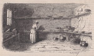 Mleczarnia, z Le Magasin Pittoresque, ca. 1852.