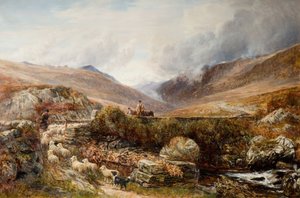 W pobliżu Llanbedr, Barmouth, 1872.
