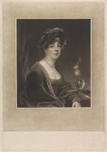 Elizabeth Levenson-Gower, księżna Sutherland autorstwa Charles Turner