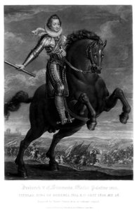 Fryderyk V, elektor Palantine, 1816. autorstwa Charles Turner