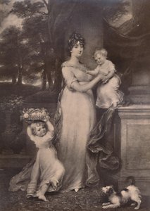 Maria Scott-Waring i jej córki, ok. 1804 1894 autorstwa Charles Turner