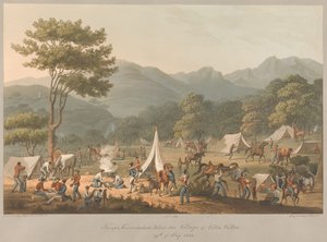 10. oddział rozbił obóz poniżej wsi Villa Velha, 19 maja 1811 r.