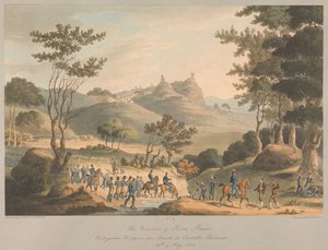 Nr 9. Pogranicze Piny Macor. Oddziały portugalskie w marszu do Costello Branco, 18 maja 1811 r.