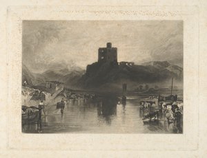 Zamek Norham nad rzeką Tweed autorstwa Charles Turner