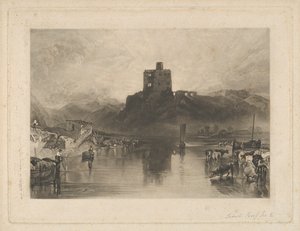 Zamek Norham nad rzeką Tweed autorstwa Charles Turner