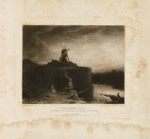 Młyn Rembrandta autorstwa Charles Turner