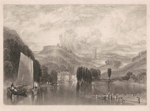 Totnes, nad rzeką Dart autorstwa Charles Turner