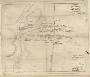 Bitwa pod Camden, sierpień. 16 autorstwa Charles Vallancey