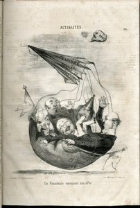 Ilustracja Charlesa Verniera (?-1887) w Le Charivari autorstwa Charles Vernier