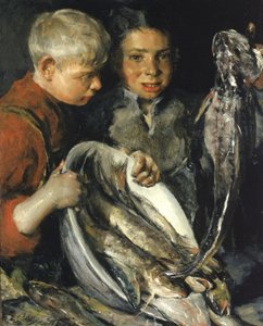Dzieci Rybaka, ca. 1902. autorstwa Charles Webster Hawthorne