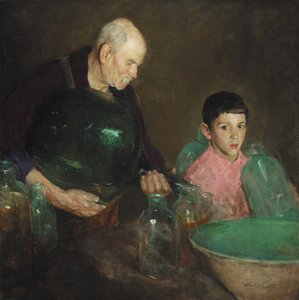 Olej rafinacyjny, ok. 1910 autorstwa Charles Webster Hawthorne