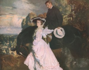 Powrót z przejażdżki, 1902, c1930.