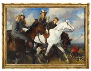 Z York and Ainsty - The Children of Mr Edward Lycett Green, M.F.H.
