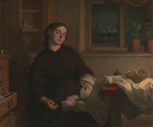 Domowe marzenia autorstwa Charles West Cope