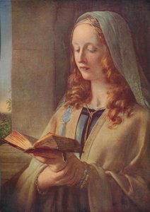 Medytacja panieńska, 1847, c1915 autorstwa Charles West Cope