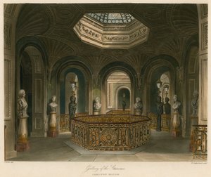 Galeria schodów, Carlton House, Londyn autorstwa Charles Wild