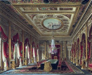 Sala tronowa, Carlton House, z 
