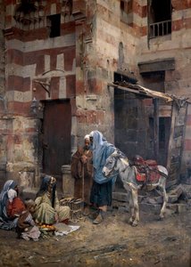 „Wróżenie”, 1887 r. autorstwa Charles Wilda