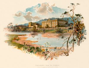 Chatsworth z Derwent autorstwa Charles Wilkinson