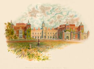 Dom Hatfieldów, Hertfordshire - front południowy