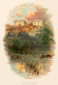 Zamek w Nottingham autorstwa Charles Wilkinson