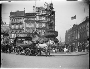 Fontanna Shaftesbury Memorial, Piccadilly Circus, City of Westminster, Londyn, 1895-1905.