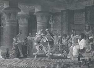 Rozrywka w starożytnym Egipcie, 1876. autorstwa Charles William Sharpe