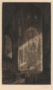Westminster Abbeypolish autorstwa Charles William Sherborn
