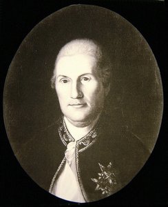 Hrabia de Rochambeau (lito) autorstwa Charles Willson (after) Peale