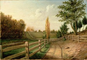 Farma Belfield, c.1816 autorstwa Charles Willson Peale