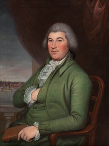Christopher Hughes autorstwa Charles Willson Peale