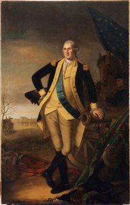 George Washington po bitwie pod Princetonem autorstwa Charles Willson Peale