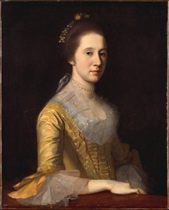 Margaret Strachan, pani Thomas Harwood autorstwa Charles Willson Peale