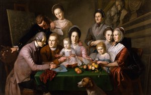 Rodzina Peale, ok. 1771-73 (olej na płótnie)
