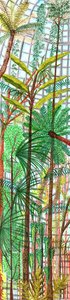 Ogród Botaniczny, 2017 (pędzelki) autorstwa Charlotte Orr
