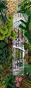 Kew Gardens, 2019 (pędzelki) autorstwa Charlotte Orr