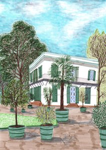 Schloss Charlottenburg, 2017 (pędzelki) autorstwa Charlotte Orr